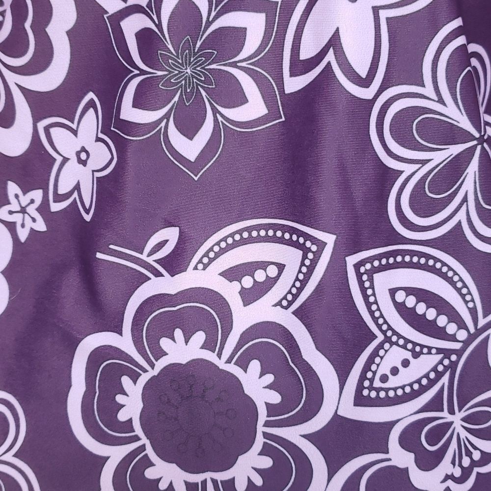 Swim Suit Top Purple size Large - Picture 4 of 12